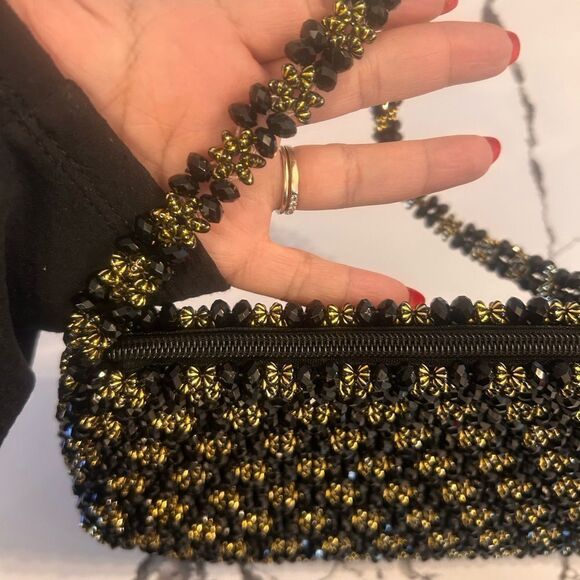 Stunning Crystal Beaded Y2K Handbag - Picture 3 of 6